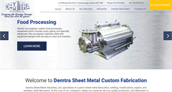 Desktop Screenshot of demtra.com